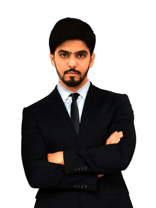 Tabrez in Black Suit